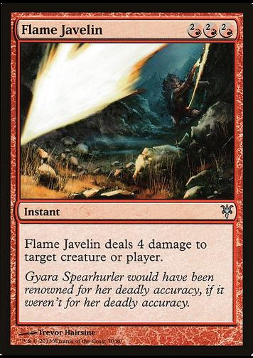 Flame Javelin (Flammenspeer)